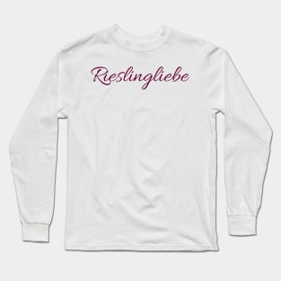 Riesling love in red Long Sleeve T-Shirt